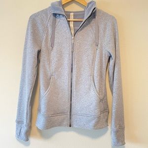 🔥 LAST CHANCE 🔥 Lululemon zip up jacket blue 6
